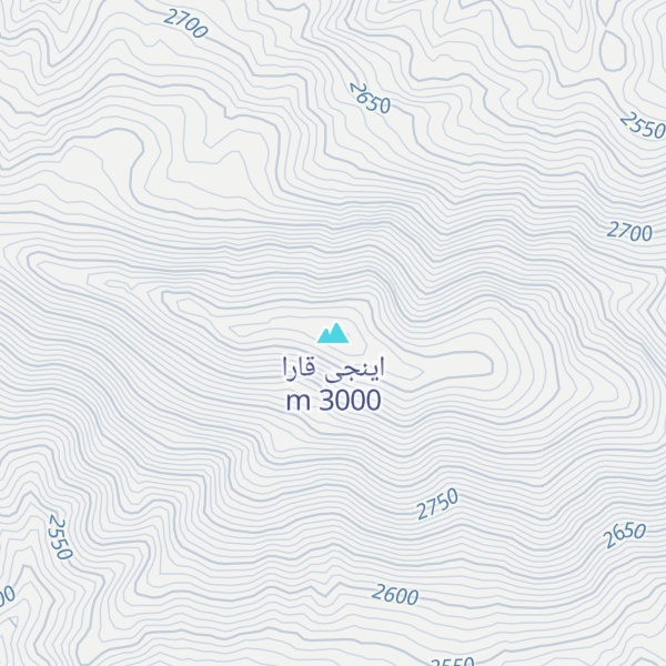 Map of اینجی قارا