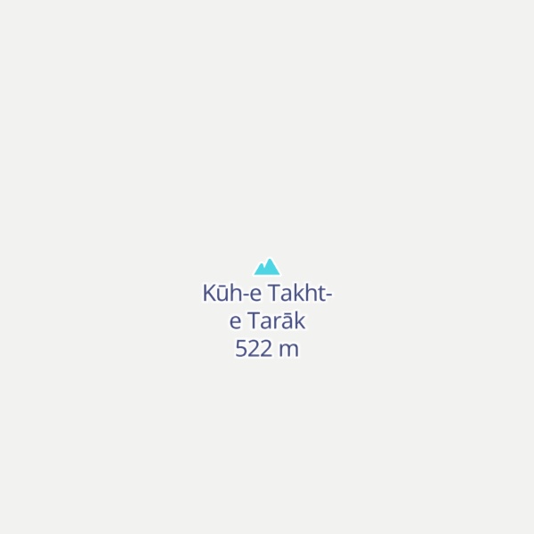 Map of Kūh-e Takht-e Tarāk
