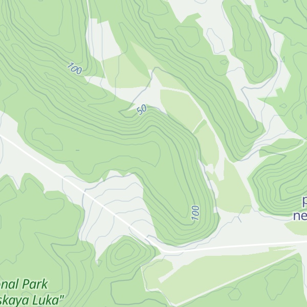 Map of Lvova Gora