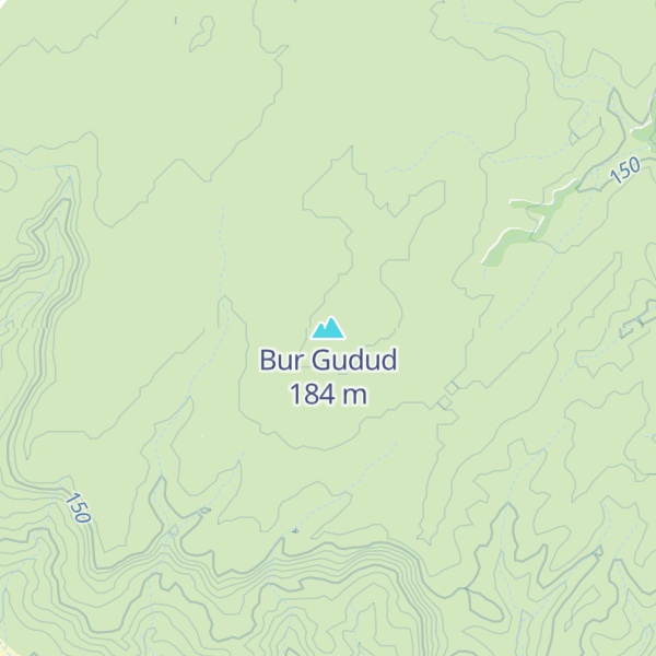 Map of Bur Gudud