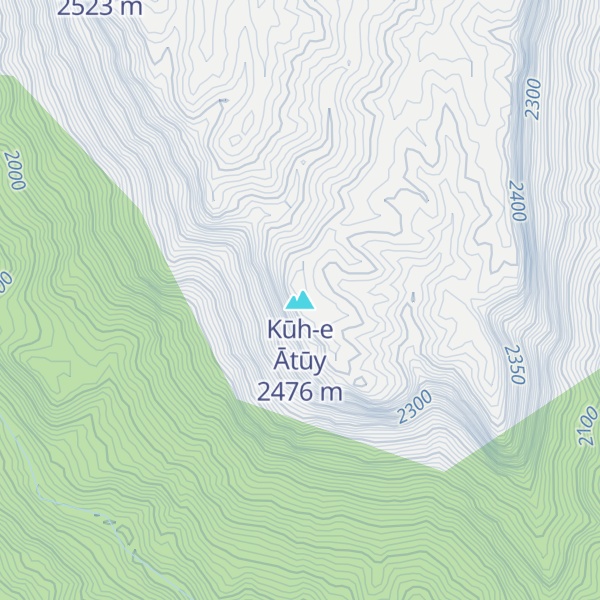 Map of Kūh-e Ātūy