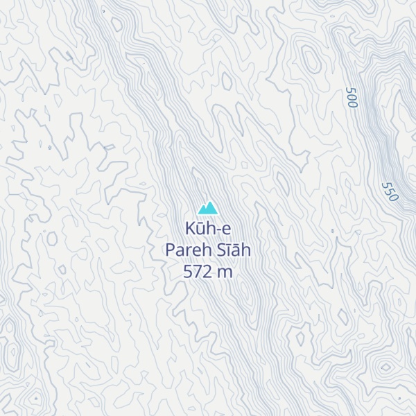 Map of Kūh-e Pareh Sīāh