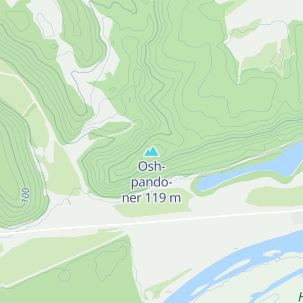 Map of Osh-pando-ner