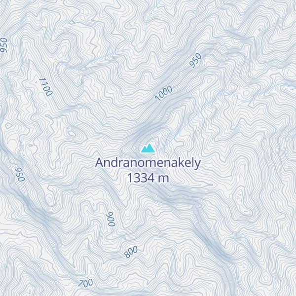 Map of Andranomenakely
