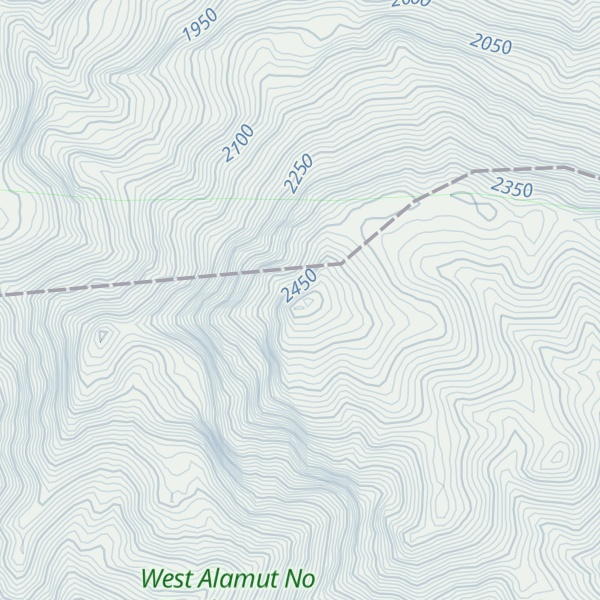 Map of Aan gol
