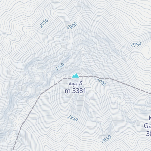 Map of گریچه