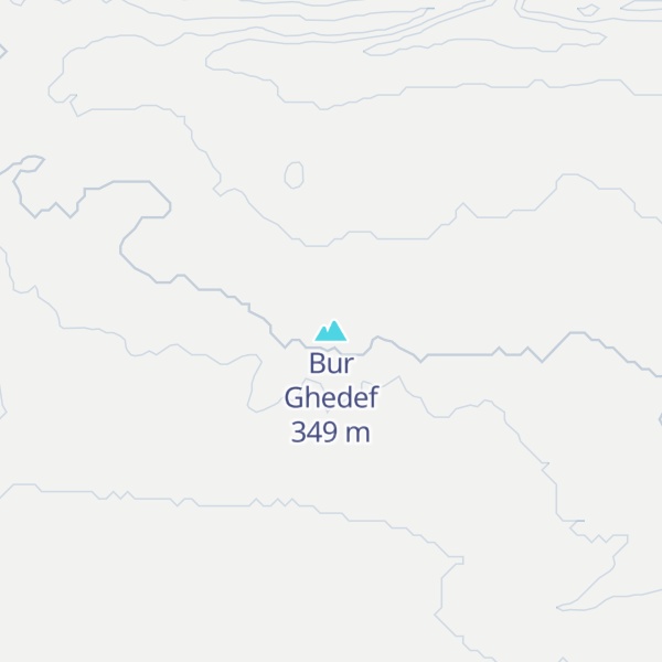 Map of Bur Ghedef