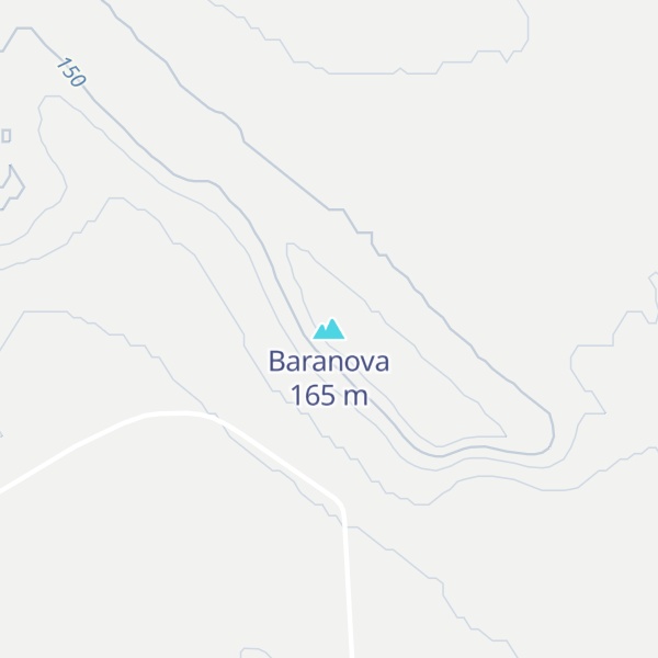 Map of Baranova