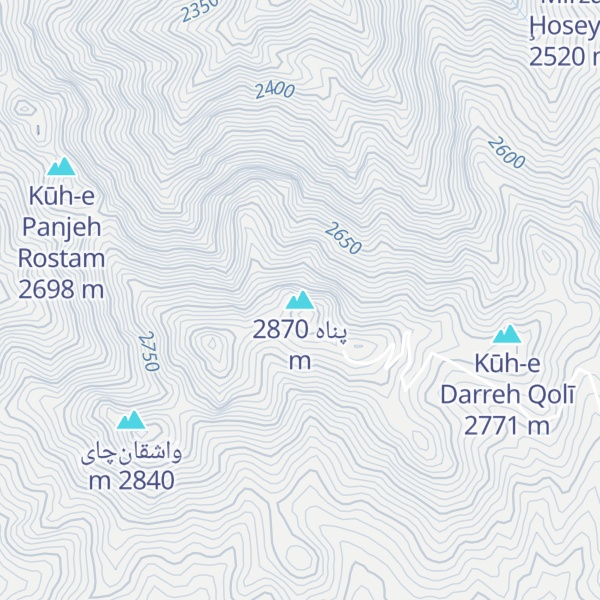 Map of پناه