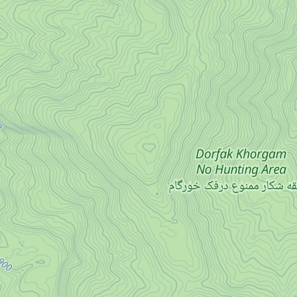 Map of Kūh-e Halū Galeh