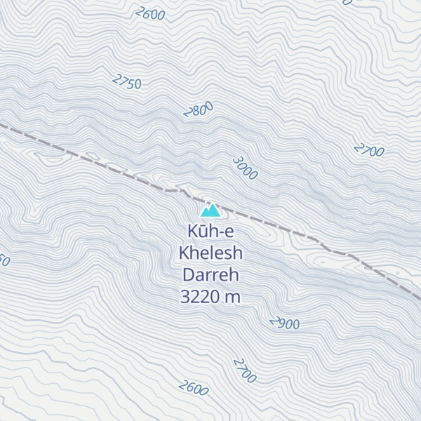 Map of Kūh-e Khelesh Darreh
