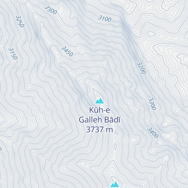 Map of Kūh-e Eīlvak