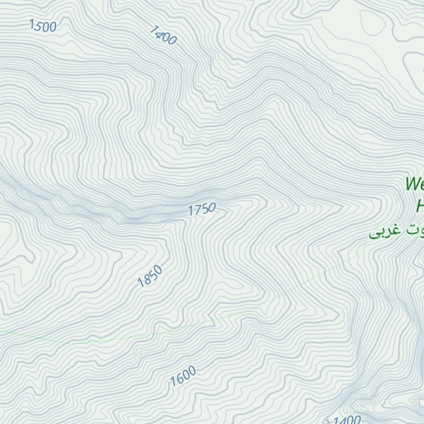 Map of Kūh-e ‘Abbās Khānī