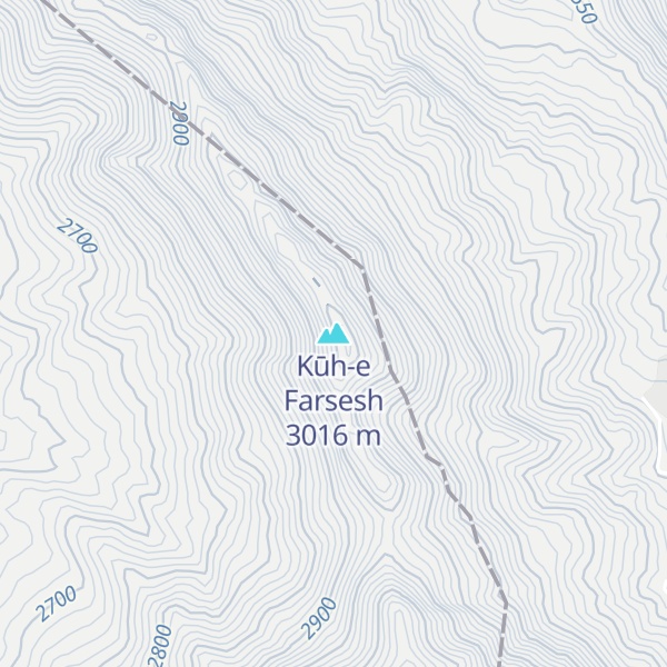 Map of Kūh-e Farsesh