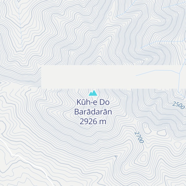 Map of Kūh-e Do Barādarān