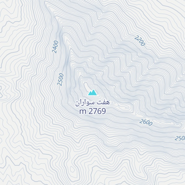 Map of هفت سواران