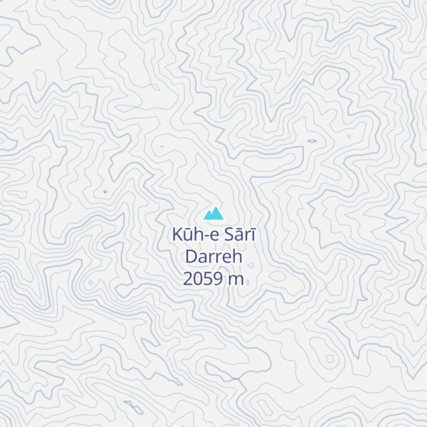 Map of Kūh-e Sārī Darreh