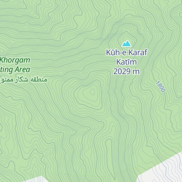Map of Kūh-e Mūsh