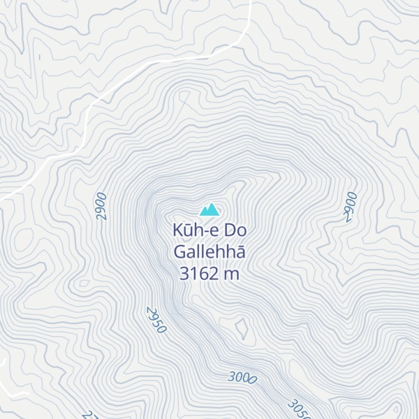 Map of Kūh-e Do Gallehhā