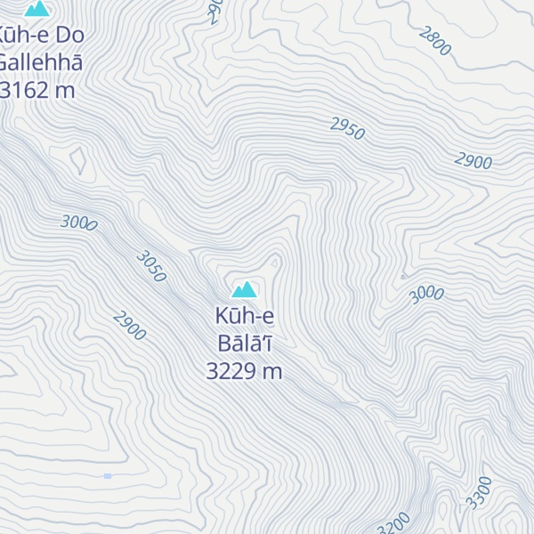 Map of Kūh-e Mīsheh