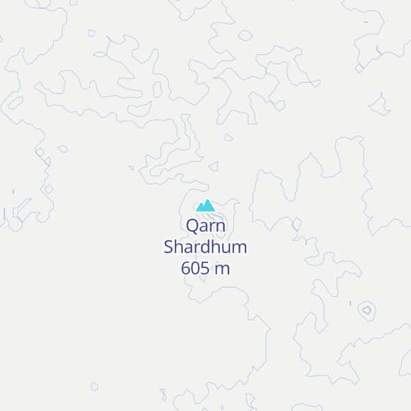 Map of Qarn Shardhum