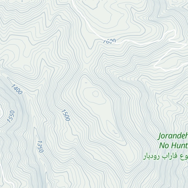 Map of Kūh-e Anbūh