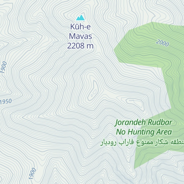 Map of Pīāh Kūh