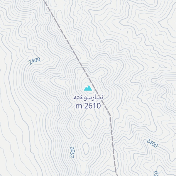 Map of نسارسوخته