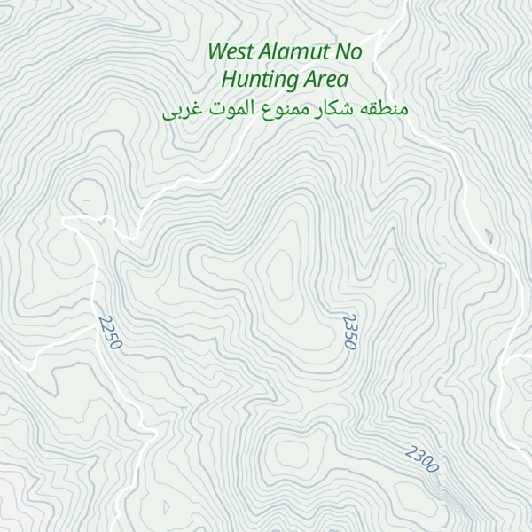 Map of Kūh-e Pashām
