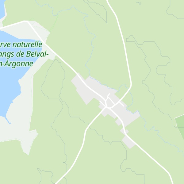 Map of Gîte de l'étang