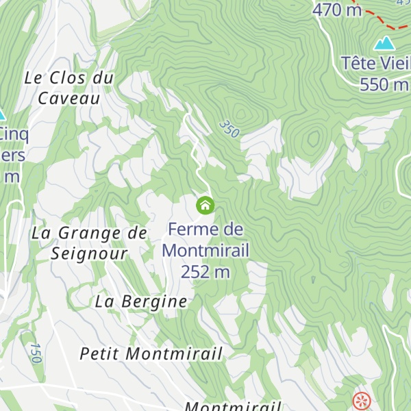 Map of Ferme de Montmirail