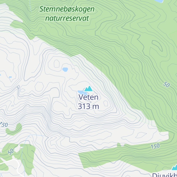 Map of Veten