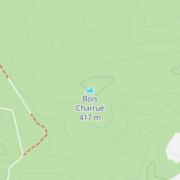 Map of Bois Charrué