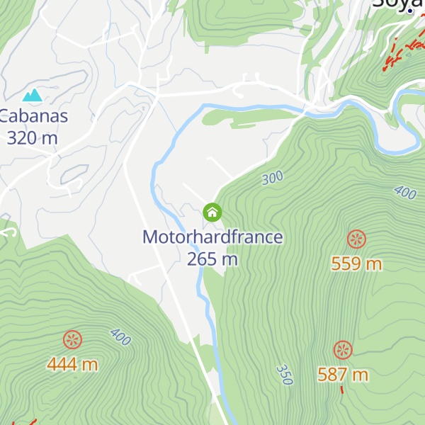 Map of Motorhardfrance