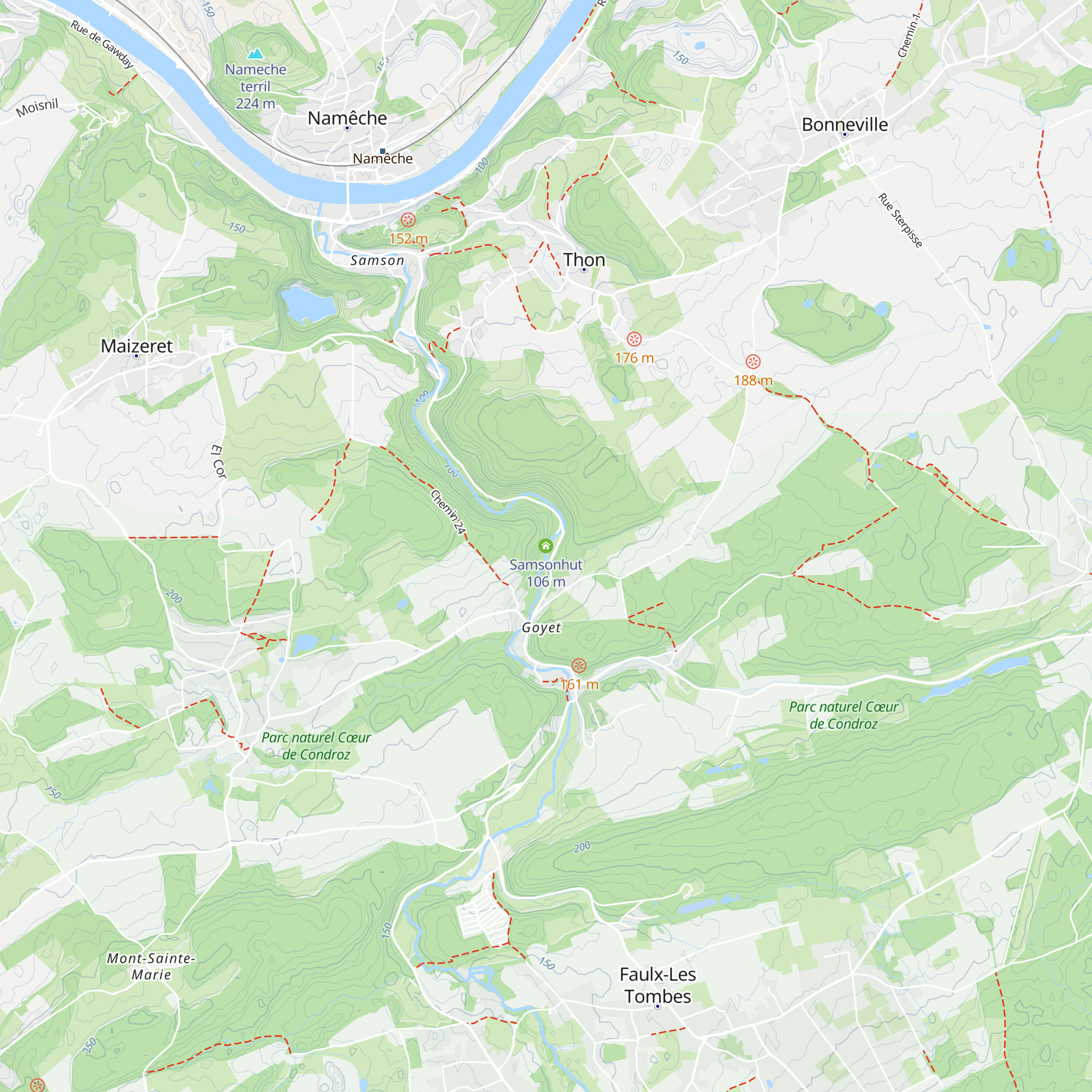 Samsonhut map