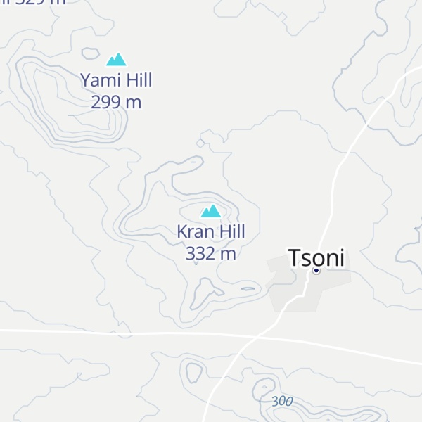 Map of Kran Hill