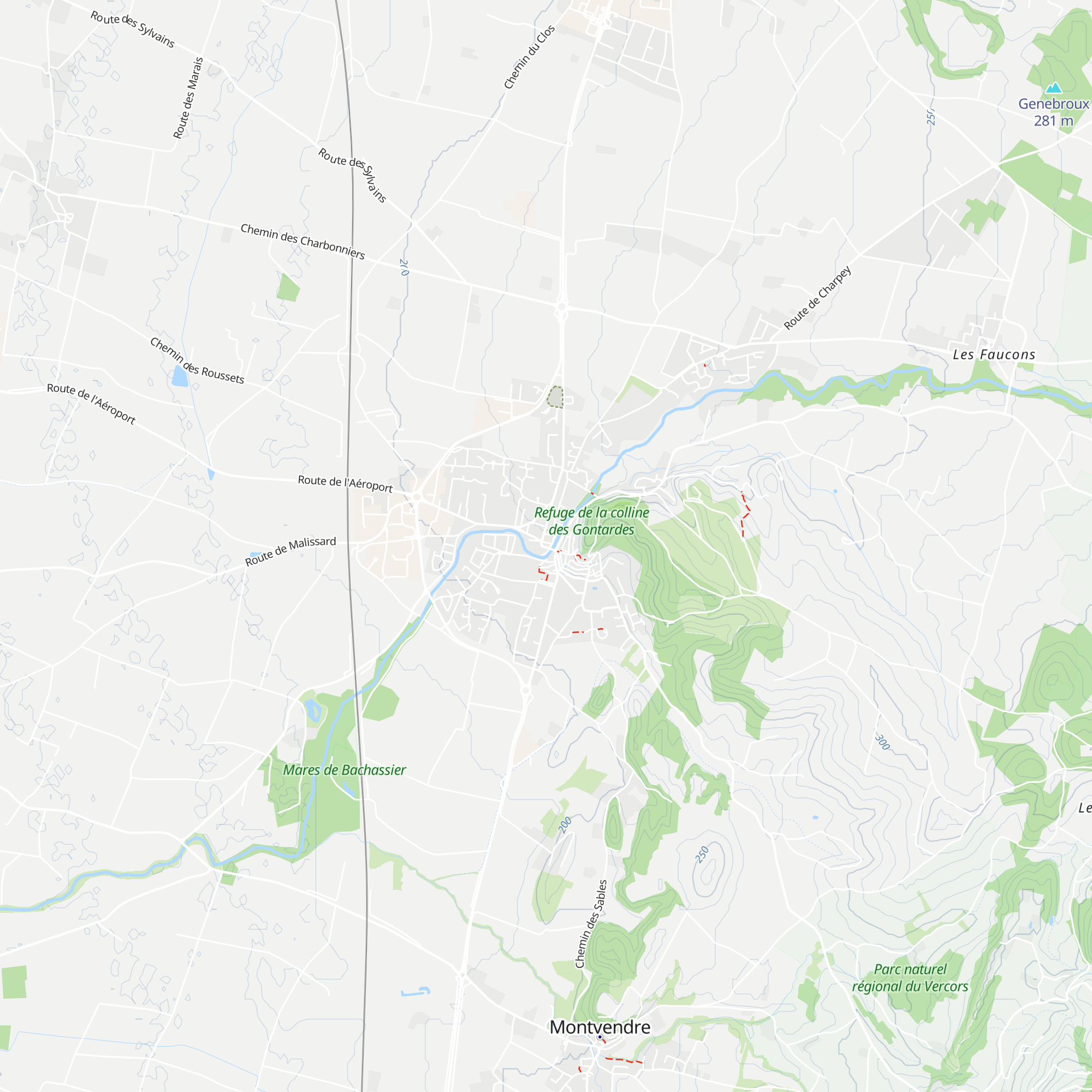 Office de Tourisme de Chabeuil map