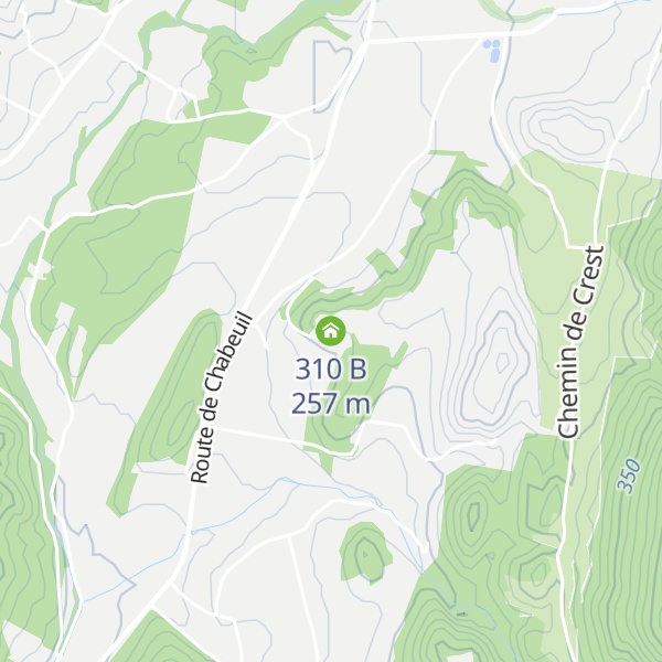 Map of 310 B