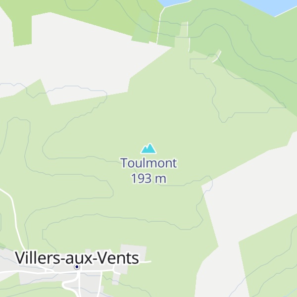 Map of Toulmont