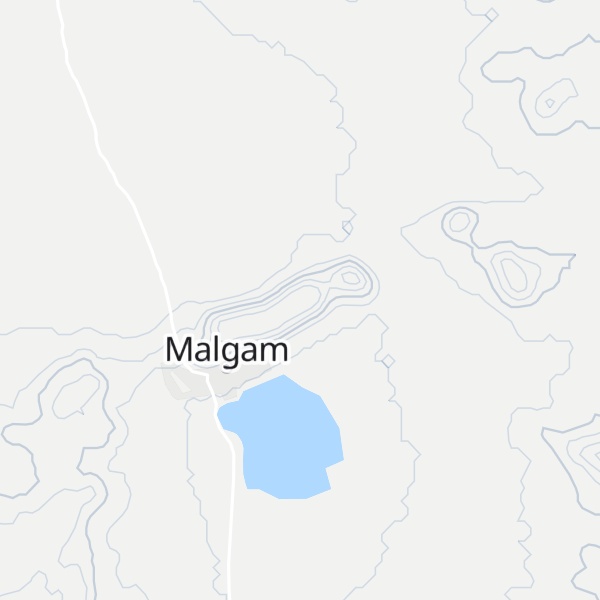 Map of Malgam Hill
