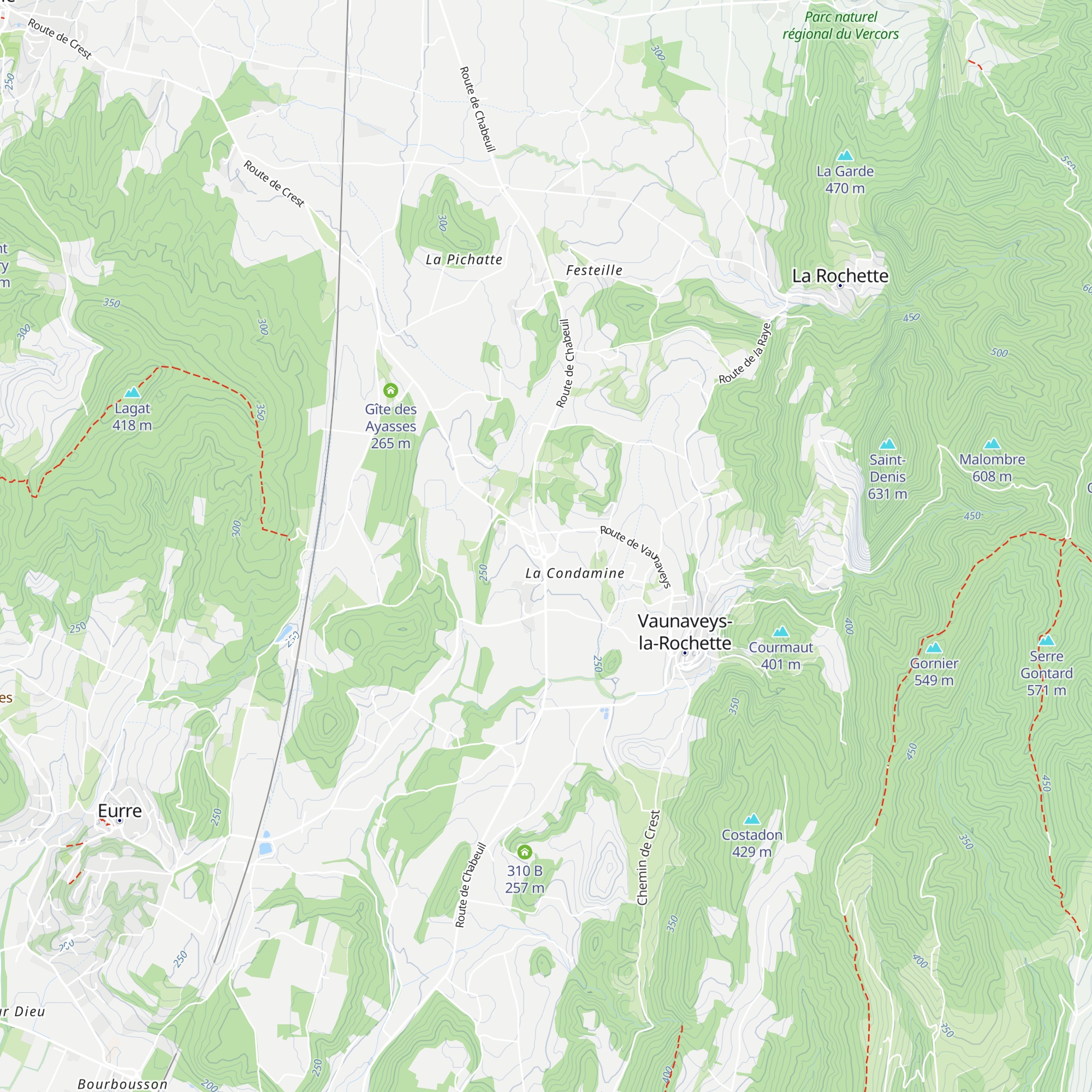 La Ruche map