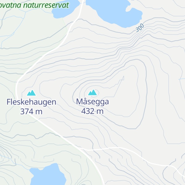 Map of Måsegga