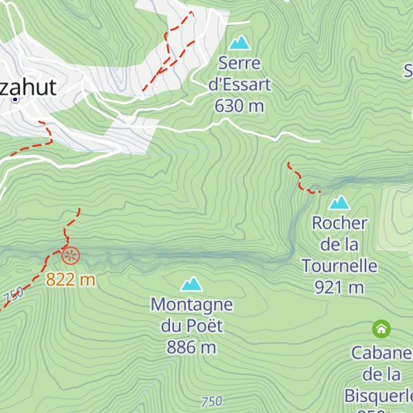 Map of Maison en ruine