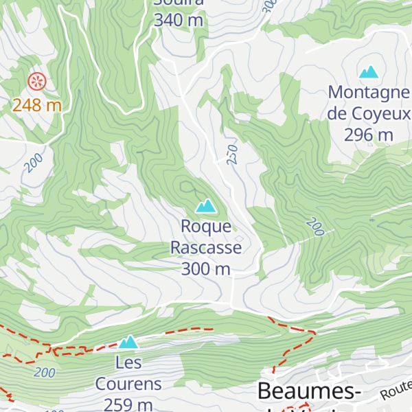 Map of Roque Rascasse