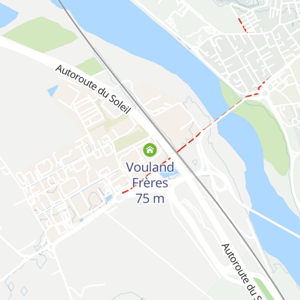 Map of Vouland Frères