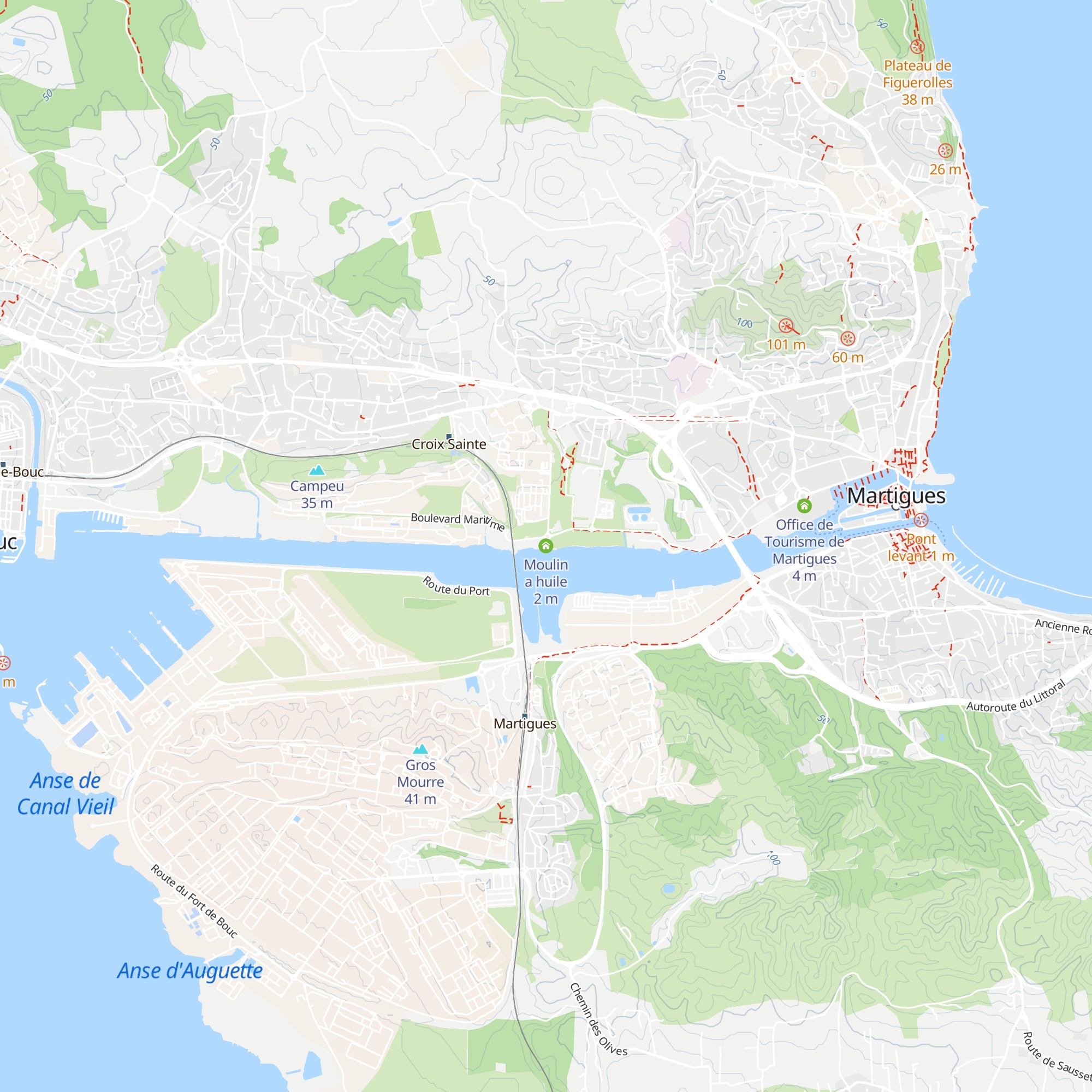 Moulin a huile map