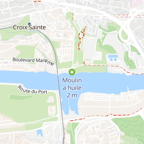 Map of Moulin a huile