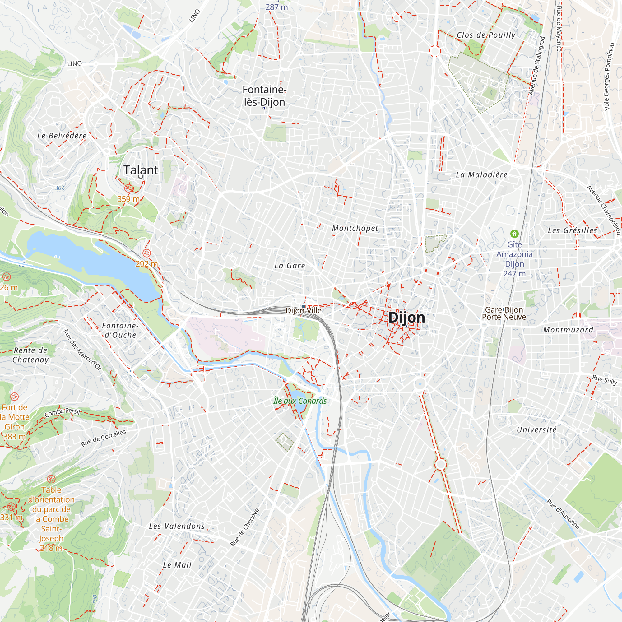Office de tourisme de Dijon - antenne Gare map