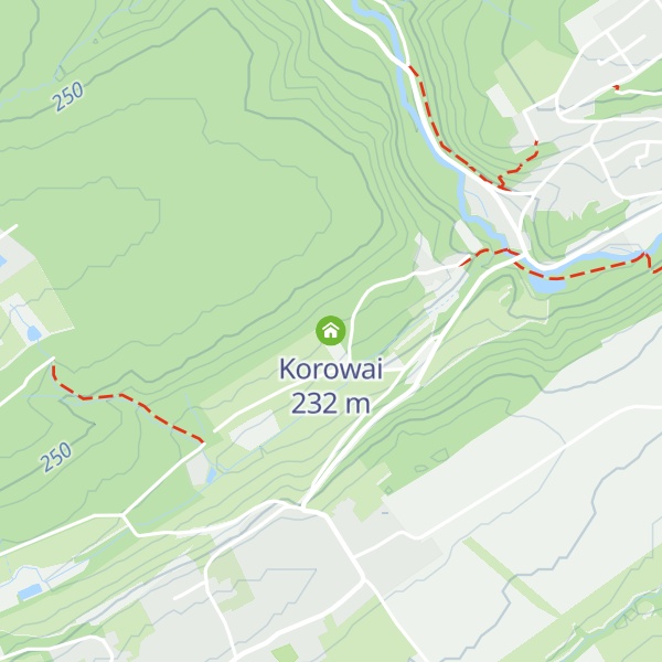 Map of Korowai