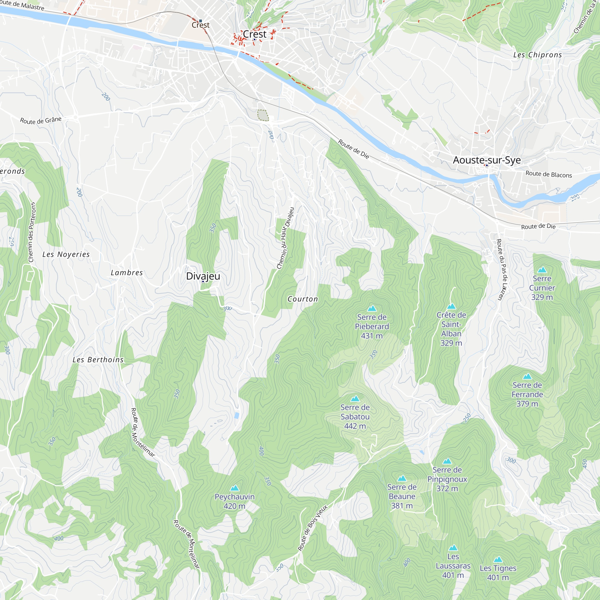 Poullailler map